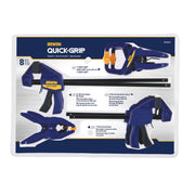 IRWIN 8 Pack / 8 Piece / Multi Bar Clamps