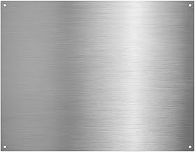 Summit Appliance Summit 20" Wide Stainless Steel Backsplash, 24” Height Kitchen Backsplash