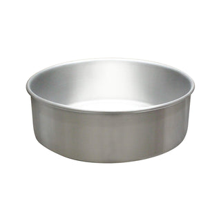 Layer Cake Pan by Thunder Group – Aluminum, Silver, Pack of 6, Model ALCP0903