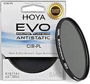 EVO Antistatic 77mm Circular Polarizer - 16-Layer SMC Coating | Premium Optical Glass, 5mm Low-Profile Aluminum Frame - Stain & Scratch Resistant - Enhances Clarity & Vibrant Colors