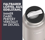 THERMOS Beige / Sandstone Mat / 710 ml / Modern / Contemporary Insulated Food Jars