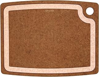 Epicurean Gourmet Series 14.5" × 11.25" Cutting Board in Nutmeg/Natural