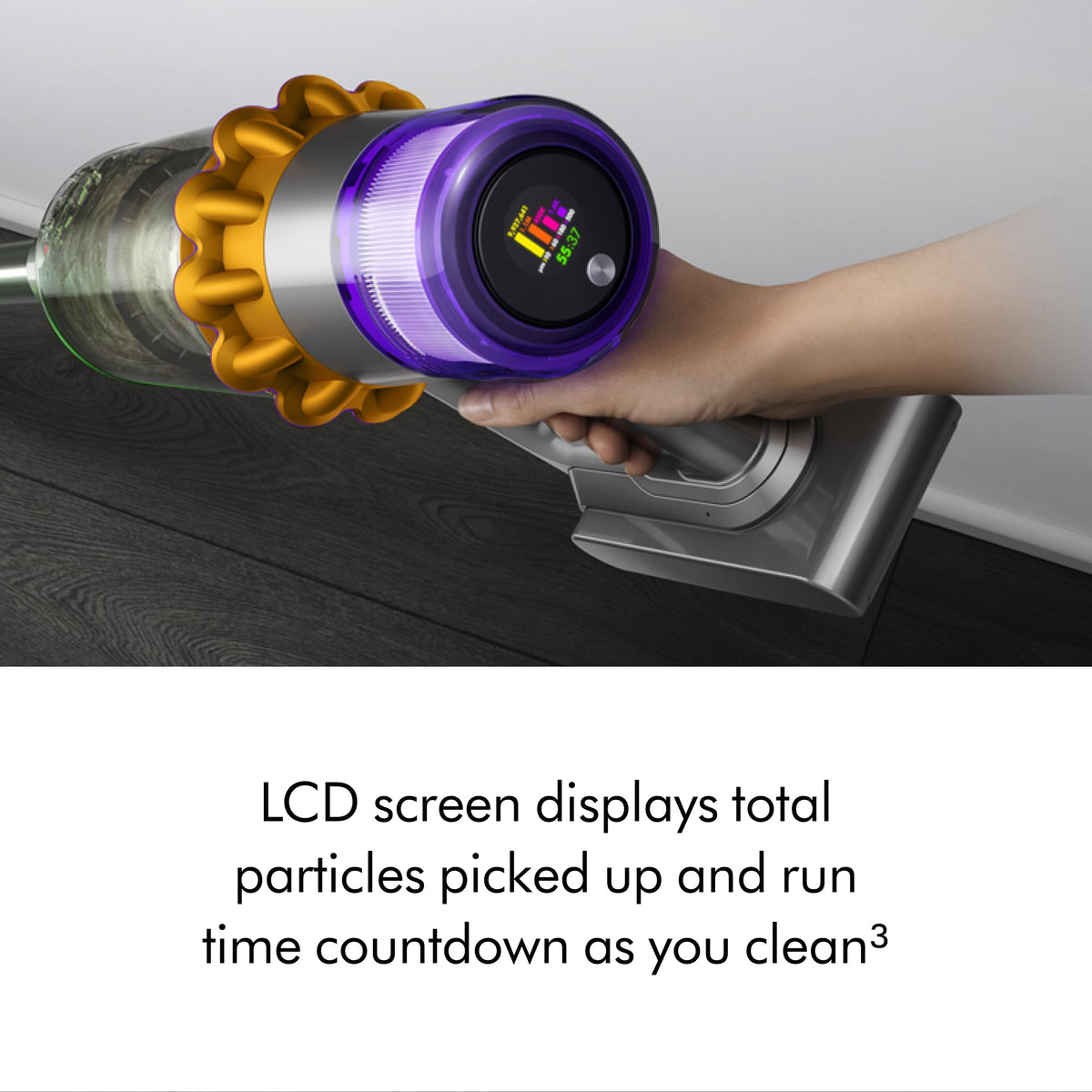 V15 Detect Extra (Renewed Premium) by Dyson – 0.2 gallons, Yellow/Nickel, Model 448709-02