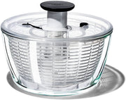 OXO Salad Spinner Glass + Locking Tongs / Stainless Steel / 1 Spinners