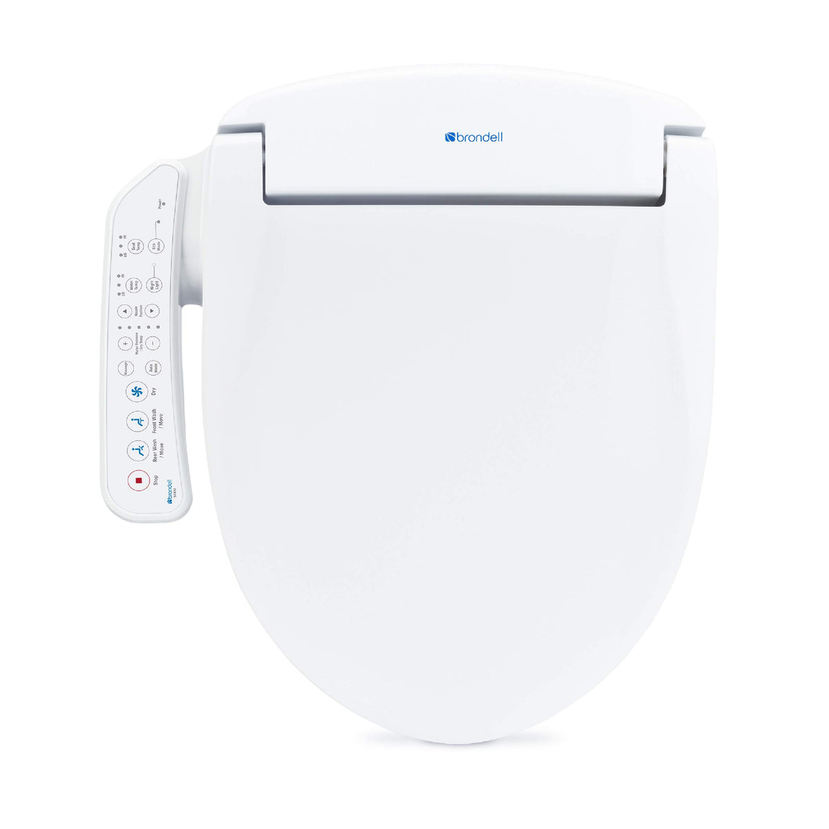 Swash Electric Bidet Seat for Round Toilets and Swash Filter Bundle by Brondell – Stainless Steel, White, Model SE400-RW