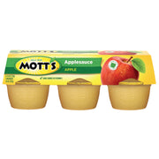 Applesauce, 4 oz cups, 6 count by Mott's – 4 Ounce (Pack of 6), Pack of 6, Model ZY-ghm-20200907-19