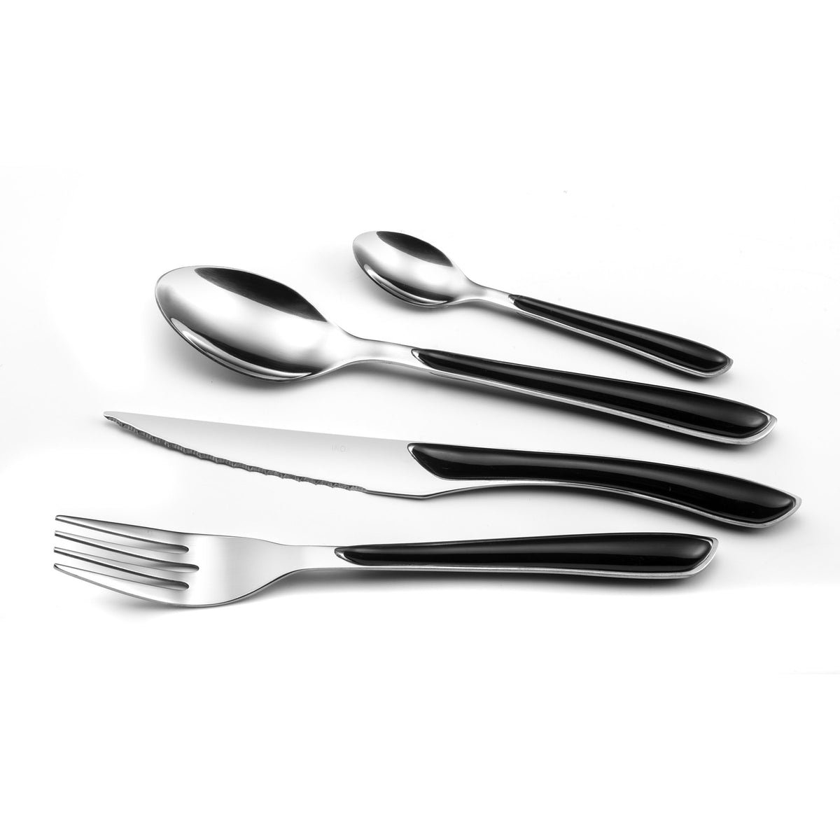 Amefa 32 Piece Cutlery Set for 8 People / Yellow / 1 Flatware Sets