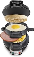 Hamilton Beach Breakfast Sandwich Maker with Egg Cooker Ring