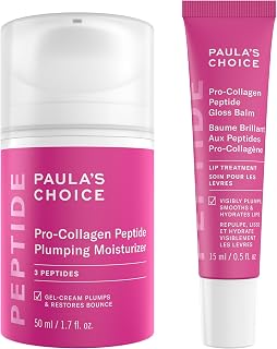 Paula's Choice Peptide Plumping Moisturizer & Peptide Gloss Lip Balm
