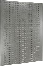 Global Industrial Louvered Wall Panel, 48x61, Gray