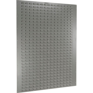 Louvered Wall Panel by Global Industrial – 60"L x 48"W x 1"H, Alloy Steel, Gray, Model 239960