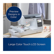 SE2000 Computerized Sewing and Embroidery Machine Bundle by Brother – Model SE2000k1