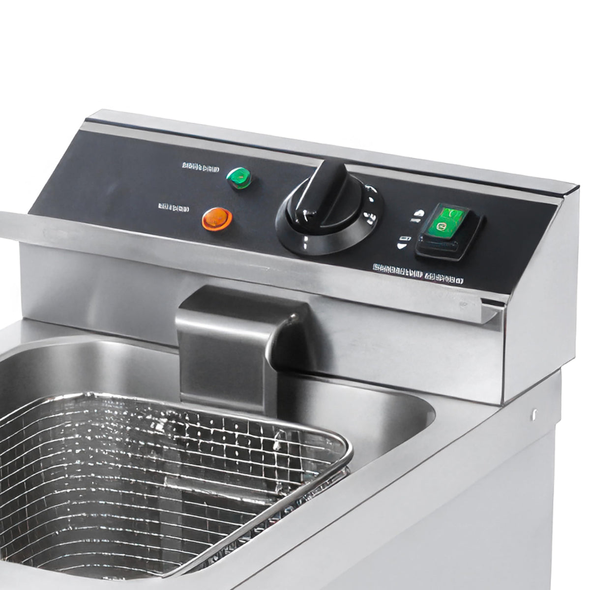 Adcraft 25 lb. / Silver / Fryer Commercial Deep Fryers