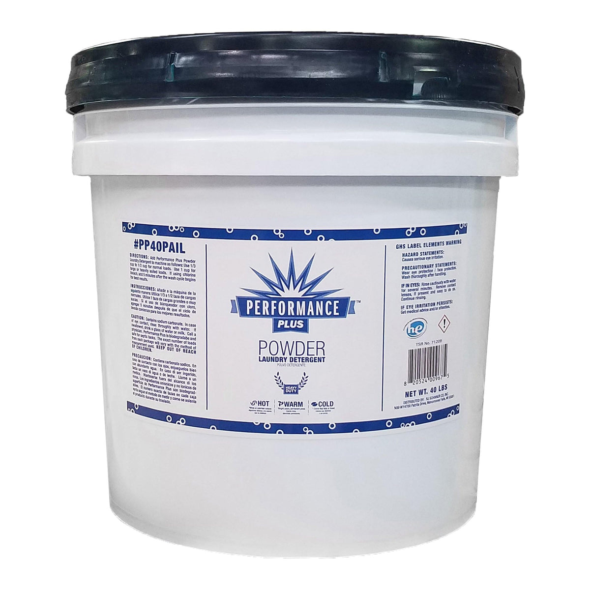 Laundry Detergent Pail Scented 1 Ct by Performance Plus – 1 Count (Pack of 1), Model PP40PAIL