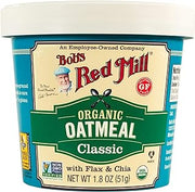 Bob's Red Mill Organic Gluten-Free Oatmeal Cup, Classic (1.8 Ounce, Pack of 24)