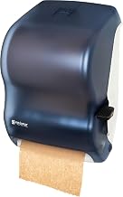 San Jamar T1100 Classic Lever Roll Towel Dispenser, Fits 8" Wide and 8" Diameter Roll, 12-15/16" Width x 16-1/2" Height x 9-1/4" Depth, Arctic Blue
