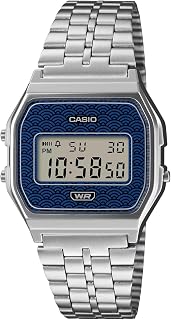Casio Classic Iconic Watch Silver Grey A159WEVJ-7ER