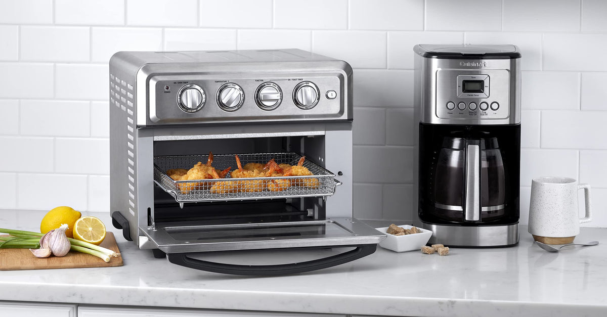 Convection AirFryer Toaster Oven by Cuisinart – Manual, 6.0 pounds, Stainless Steel, Color: Blushing Coral, Model TOA-60