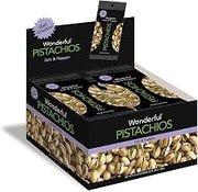 Wonderful Salt and Pepper Pistachio, 4.5 Ounce -- 24 per case.