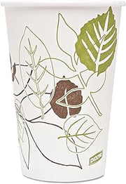Georgia-Pacific Dixie Disposable Paper Hot Coffee Cup, 2346PATH, 50 Cups Per Sleeve, 20 Sleeves Per Case, 16 oz.