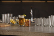 Basics Arcade Everyday 12 Pack Set Glassware Great for: Mixed Drinks/Cocktails by Fortessa – 13 Ounces, 12 ounces, Glass, Double Old Fashioned/Rocks, Pack of 12