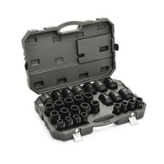 GEARWRENCH 28 Pc. Deep / One Size / Chrome Socket & Socket Wrench Sets