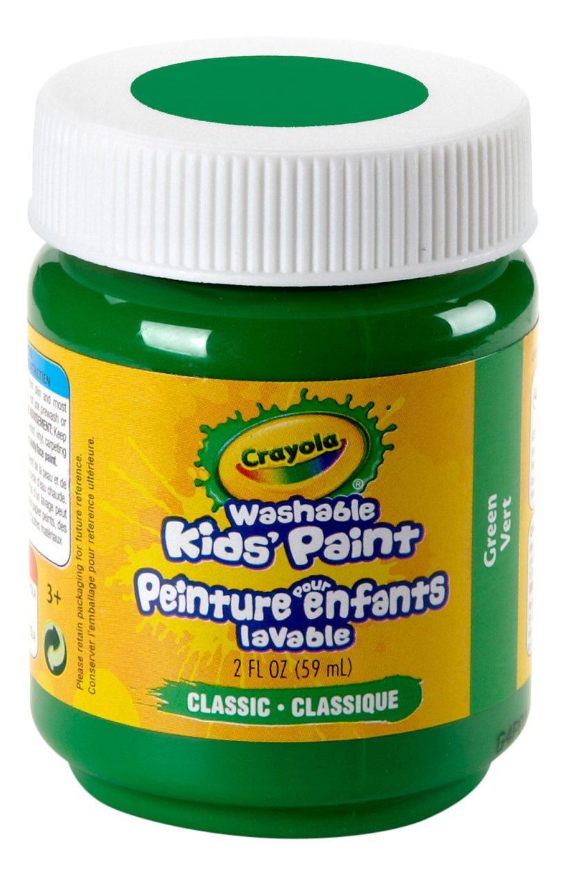 Crayola Green / 1 / 2 Fl Oz (Pack of 1) Tempera & Poster Paint
