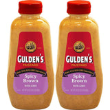 spicy brown mustard 2/24 oz (pack of 2) by Gulden's – 24 oz