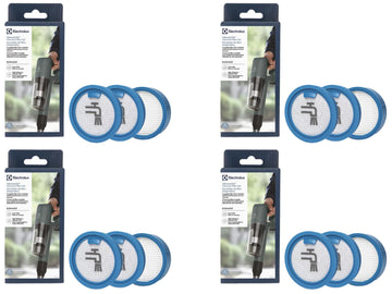 Ultimate700™ Vacuum Filter Set (Pack of 4) by Electrolux – Pack of 4, Plastic, Blue, Pack of 4, Model ELPAVAF67