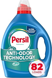 Persil Activewear Clean Liquid Laundry Detergent, 82 Loads, 82.5 Fl Oz (Pack of 6)