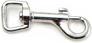 Forney 61265 Square Eye Snap Hook, 1/2-Inch-by-2-Inch Overall Length