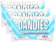 DANDIES Mini Vegan Marshmallows, No Artificial Flavorings, Food Dyes, Corn Syrup, or Gelatin, Perfect for Roasting, S’mores, or Snacking (3 Pack)