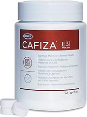 Urnex CX503 Cafiza Coffee Machine Cleaning Tablets 100 x 1.2 g, Acrylic