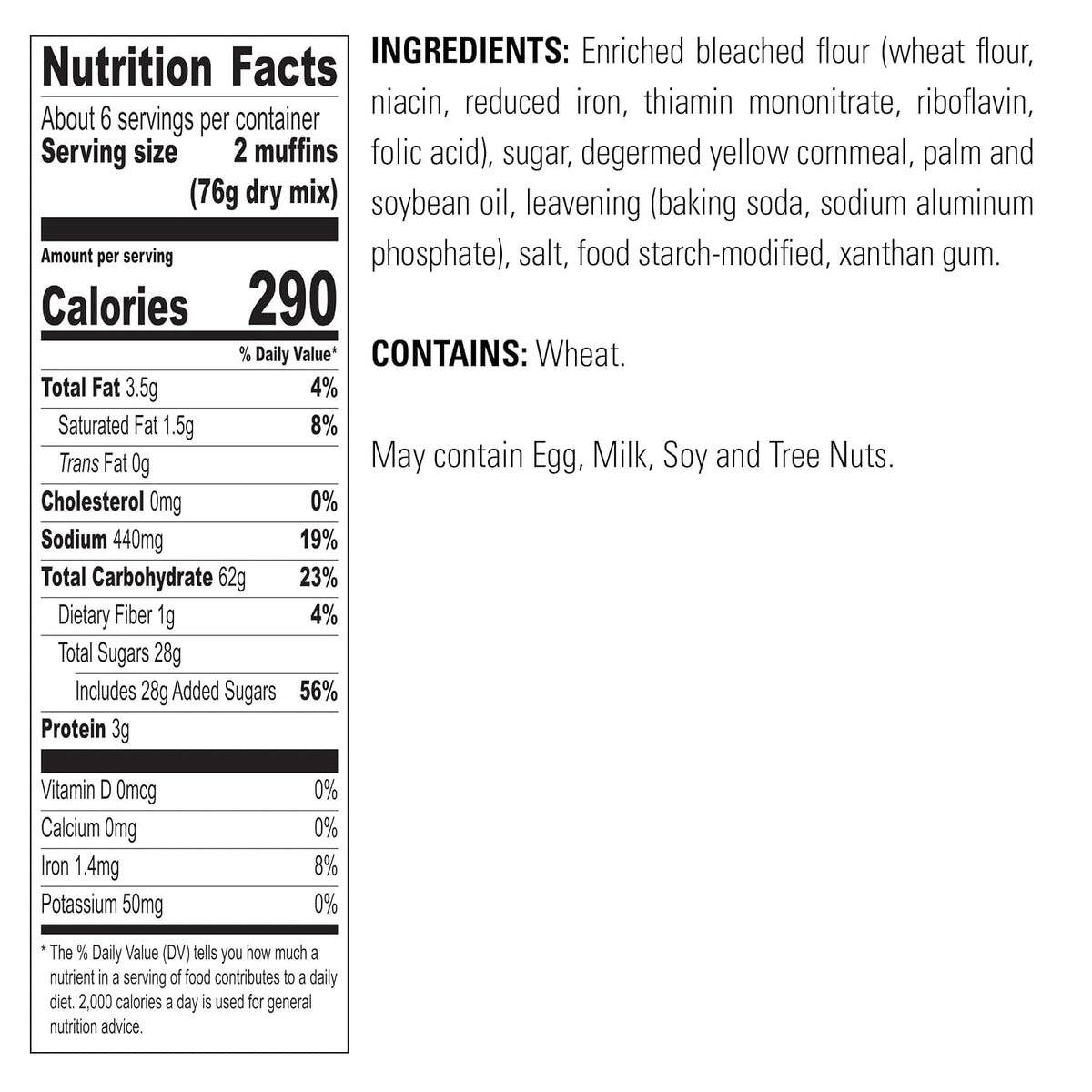 Sweet Corn Muffin & Cornbread Mix by Krusteaz – 16 Ounce (Pack of 12), Pack of 12