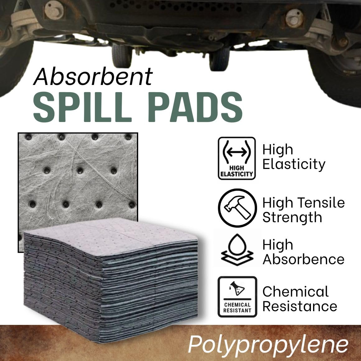 20-Gallon Emergency Response Universal Spill Kit (Includes Drum by Enpac – 20 Gallon, Poly-Rigid, Yellow, Model 1320-YE