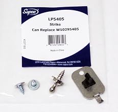 Supco W10295405 Clothes Dryer Door Strike for Whirlpool Roper Kenmore AP4501391 PS2373322