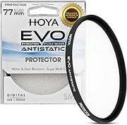 EVO Antistatic 77mm UV Lens Filter - 16-Layer SMC Coating | 99.8% Light Transmission, 5mm Low-Profile Frame - Dust & Scratch-Resistant, Water Repellent - Premium Optical Glass