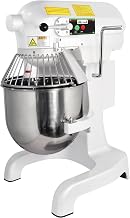 Winco 10 L White Commercial-Grade Planetary Mixer