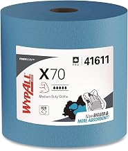 Wypall X70 Wipers, Jumbo Roll, 12 1/2 X 13 2/5, Blue, 870/Roll
