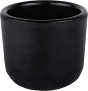 Elite Global Solutions JW275-B Cup, 2 1/2" Dia. x 2 1/4" h., Melamine, Black (Pack of 6)
