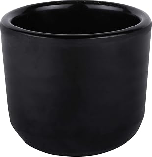 Elite Global Solutions JW275-B Cup, 2 1/2" Dia. x 2 1/4" h., Melamine, Black (Pack of 6)