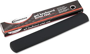 Innovera 50459 Gel Nonskid Keyboard Wrist Rest Gray