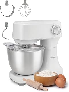 Betty Crocker 10-Speed Stand Mixer, 300 Watts, BC-4325W, White