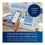 Elite PE900 Large Embroidery Machine Bundle by Brother – Plastic, white, Pack of 4, Model PE900k1