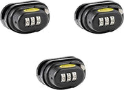 Master Lock Black Gun Trigger Lock, Set Your Own Combination Gun Lock Trigger Guard for Pistols, Rifles, Firearm Safety, 3 Pack, 94DSPTEC3