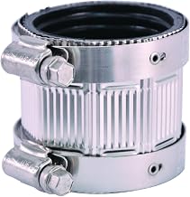 Fernco GIDDS-97856 Reducing-Size No-Hub Coupling, 2 x 1-1/2"