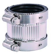 Reducing-Size No-Hub Coupling by Fernco – 2" x 1-1/2", Neoprene, Black, Model GIDDS-97856