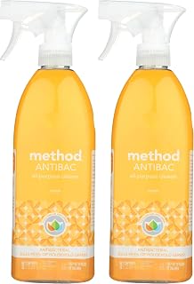 Method Antibacterial All-Purpose Cleaner Spray, Citron, Kills 99.9% of Household Germs, 28 Fl Oz (Pack of 2)