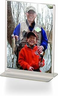 Officemate Upright Vertical Sign Holder, 5 x 7 Inches, Clear, 1 Holder (23004)