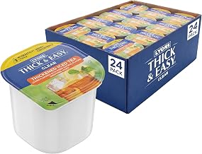 Thick & Easy® Thickened Iced Tea, IDDSI Level 3 Ready-to-Drink Thickened Beverage for Swallowing Support, Moderately Thick Honey Consistency, 4 fl oz Cups - 24 Pack | IDDSI Level 3 Ready-to-Drink Thickened Beverage for Swallowing Support, Moderately Thick Honey Consistency